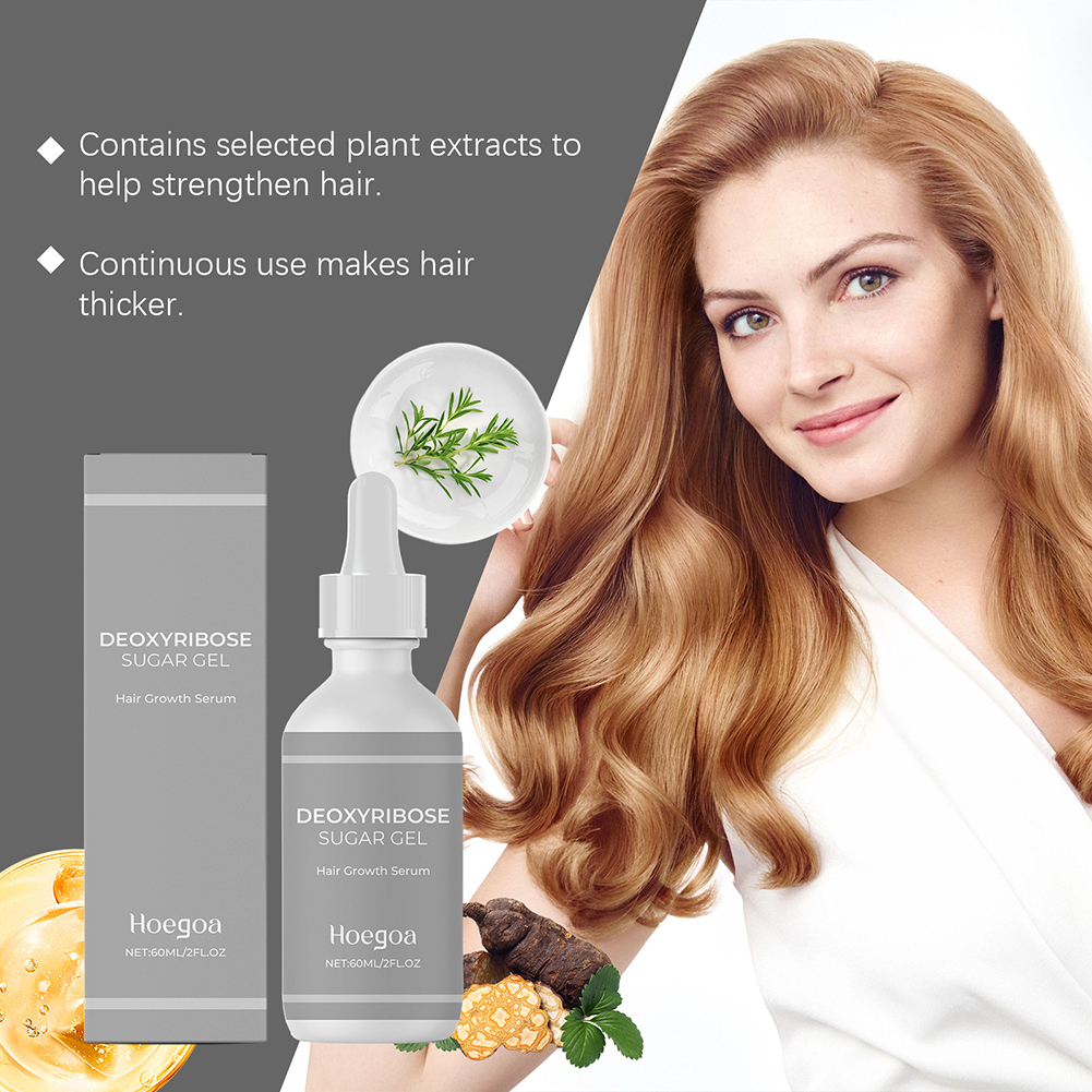 Men'S Grooming Gel - Hair Growth Serum Deoxyribose Sugars Gel