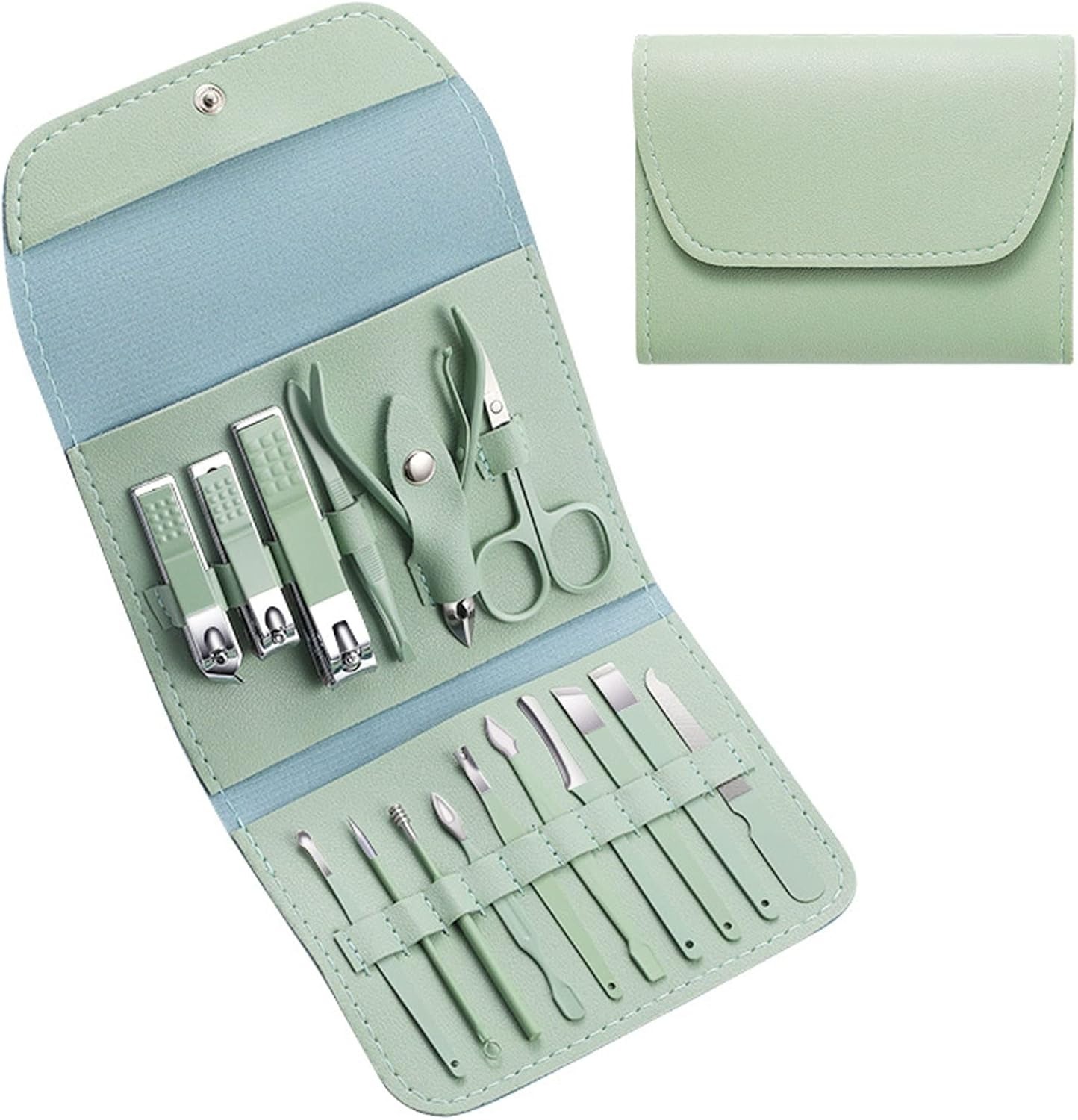 Mens Grooming Kit Luxury - Manicure Set Nail Clippers set Pedicure