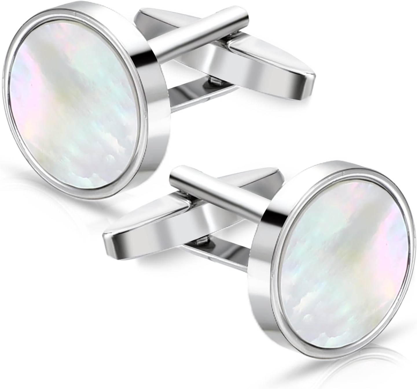 Men'S Grooming For Wedding - Classic Black Cufflinks for Men Groom