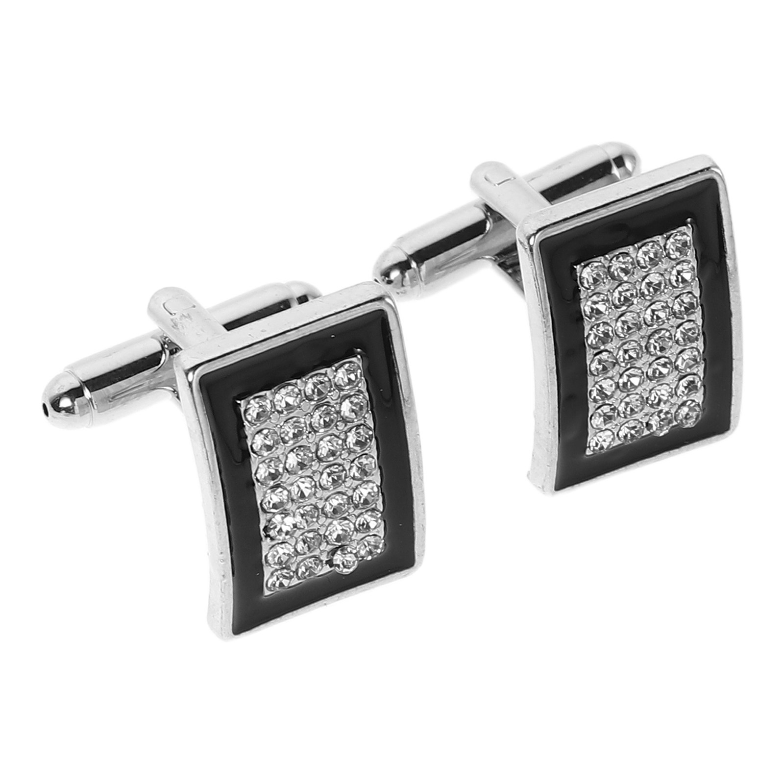 Men'S Grooming Oil - 1Pair Crystal Drip Oil Cufflinks Men