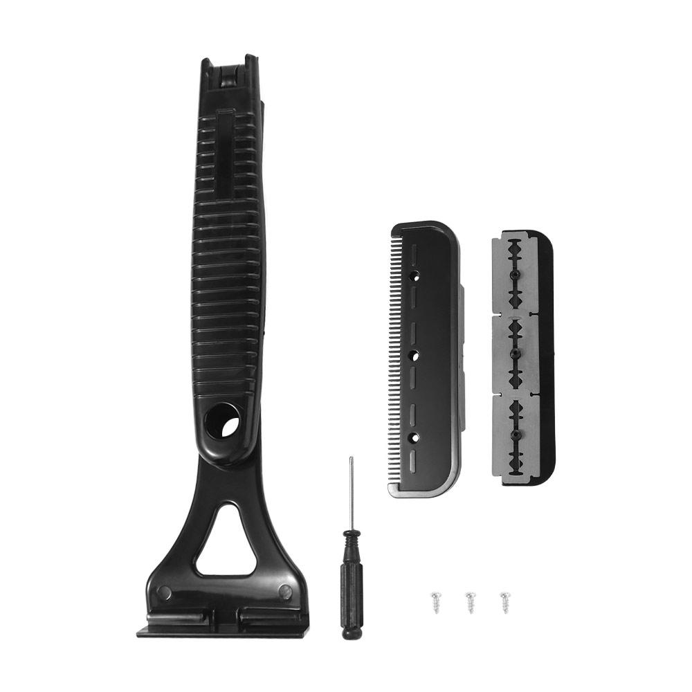 Men'S Grooming Blade - Folding Men Back Shaver Replaceable Blades