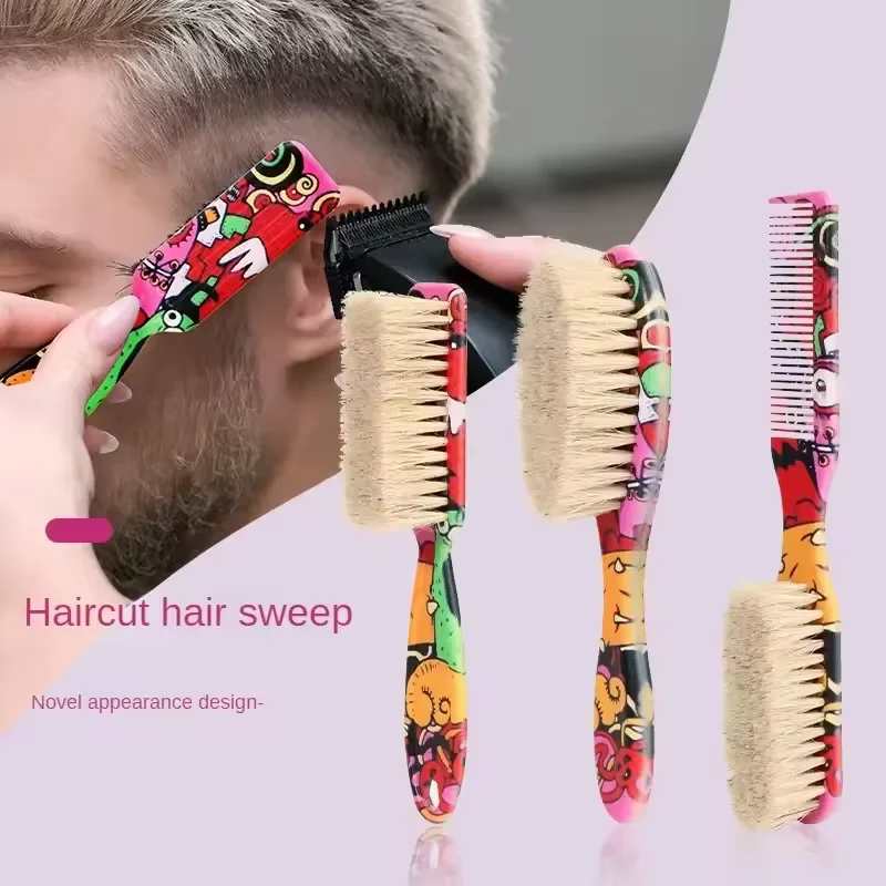 Men'S Grooming Brush - 2 in1 Barber Brush for Men,
