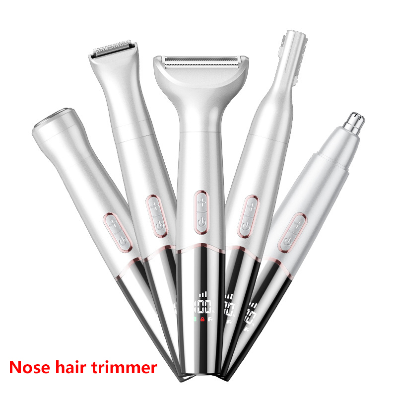 Men'S Grooming Scissors - Origina all in1 Rechargeable Nose Ear