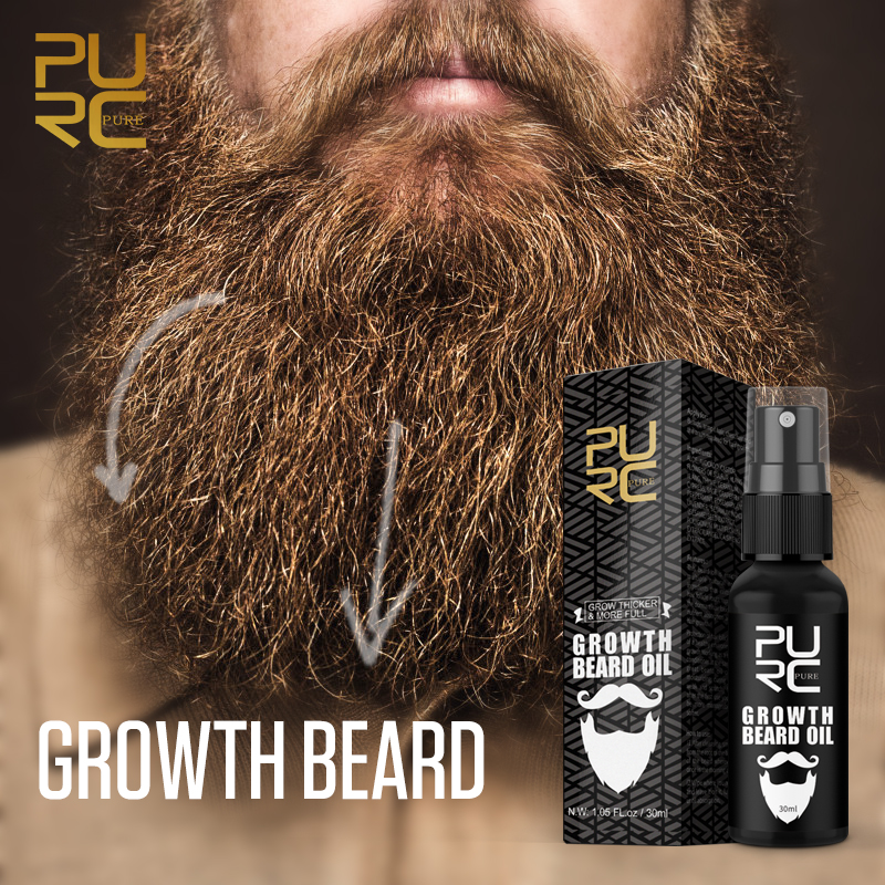 Men'S Grooming Oil - PURC Beard Growth Oil for Men