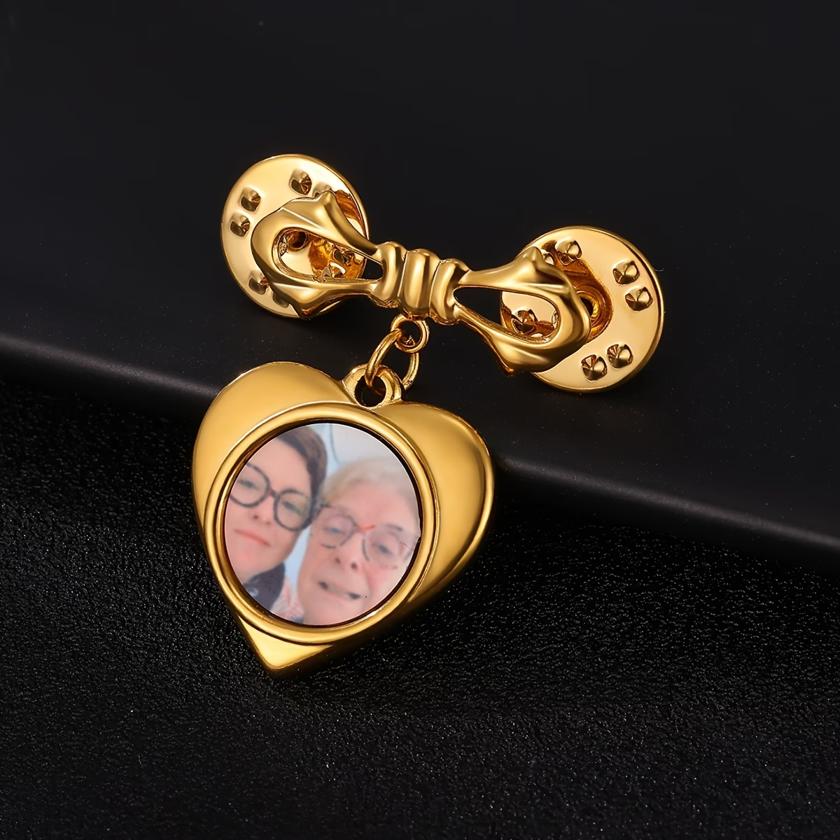 Men'S Grooming For Wedding - Custom Photo Brooch For Women Men