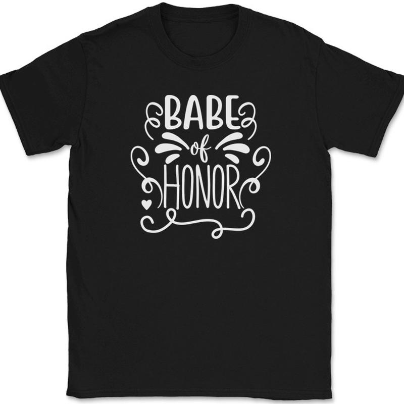 Babe of Honor T-Shirt Wedding  - огляд і ціна Men'S Grooming For Wedding