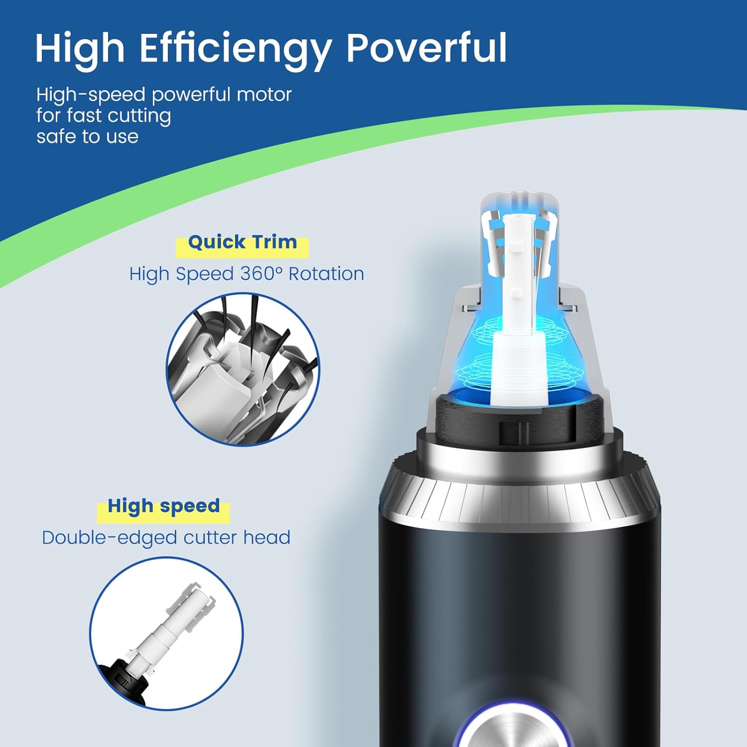 Ear and Nose Hair Trimmer for  - огляд і ціна Men'S Grooming Blade