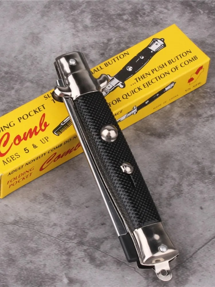 Folding Spring Comb for Men Wo - огляд і ціна Men'S Grooming Barbershop