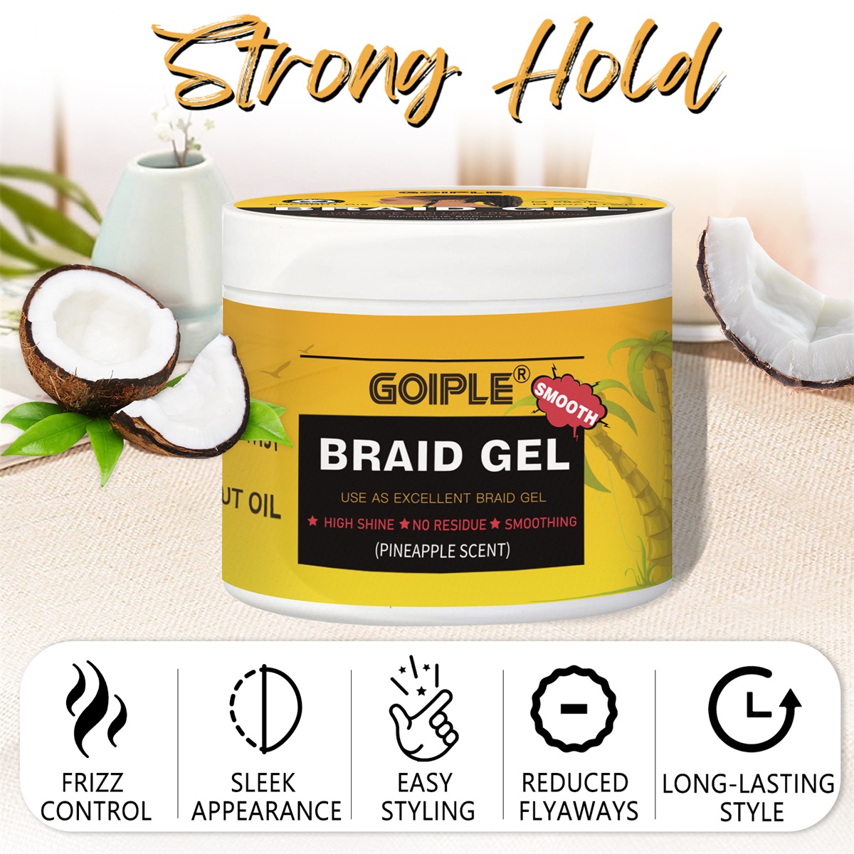 Braiding Gel High-Shine Clean  - огляд і ціна Men'S Grooming Gel