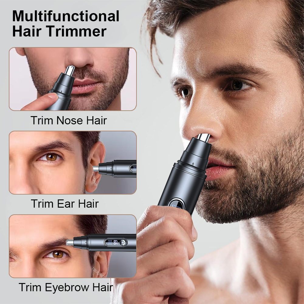 Nose Hair Trimmer for Men Elec - огляд і ціна Men'S Grooming Scissors