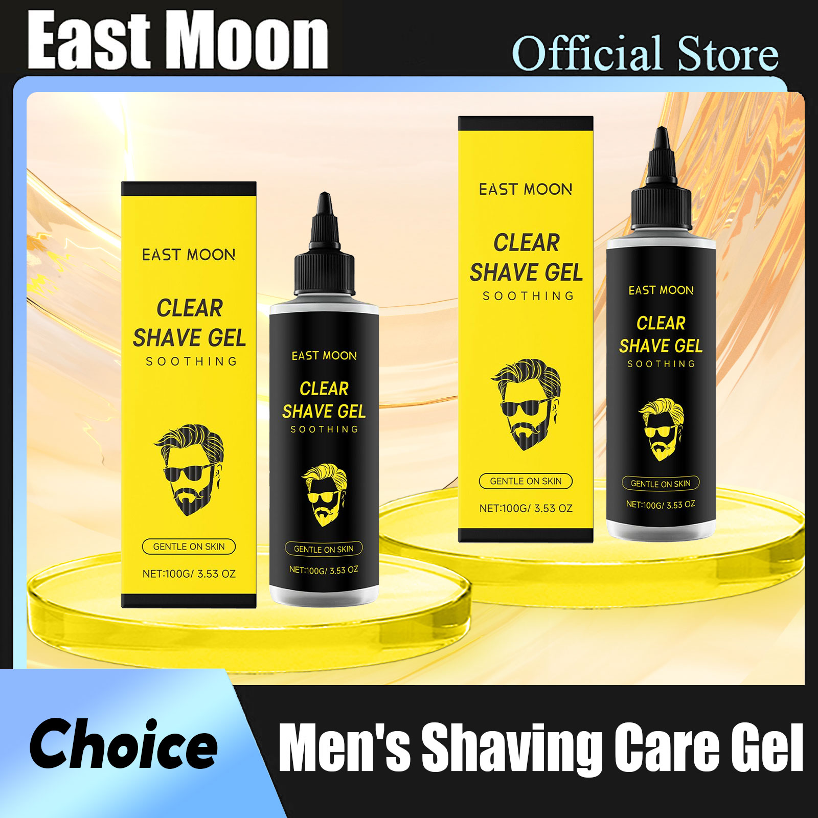East Moon Man Shaving Care Gel - огляд і ціна Men'S Grooming Gel