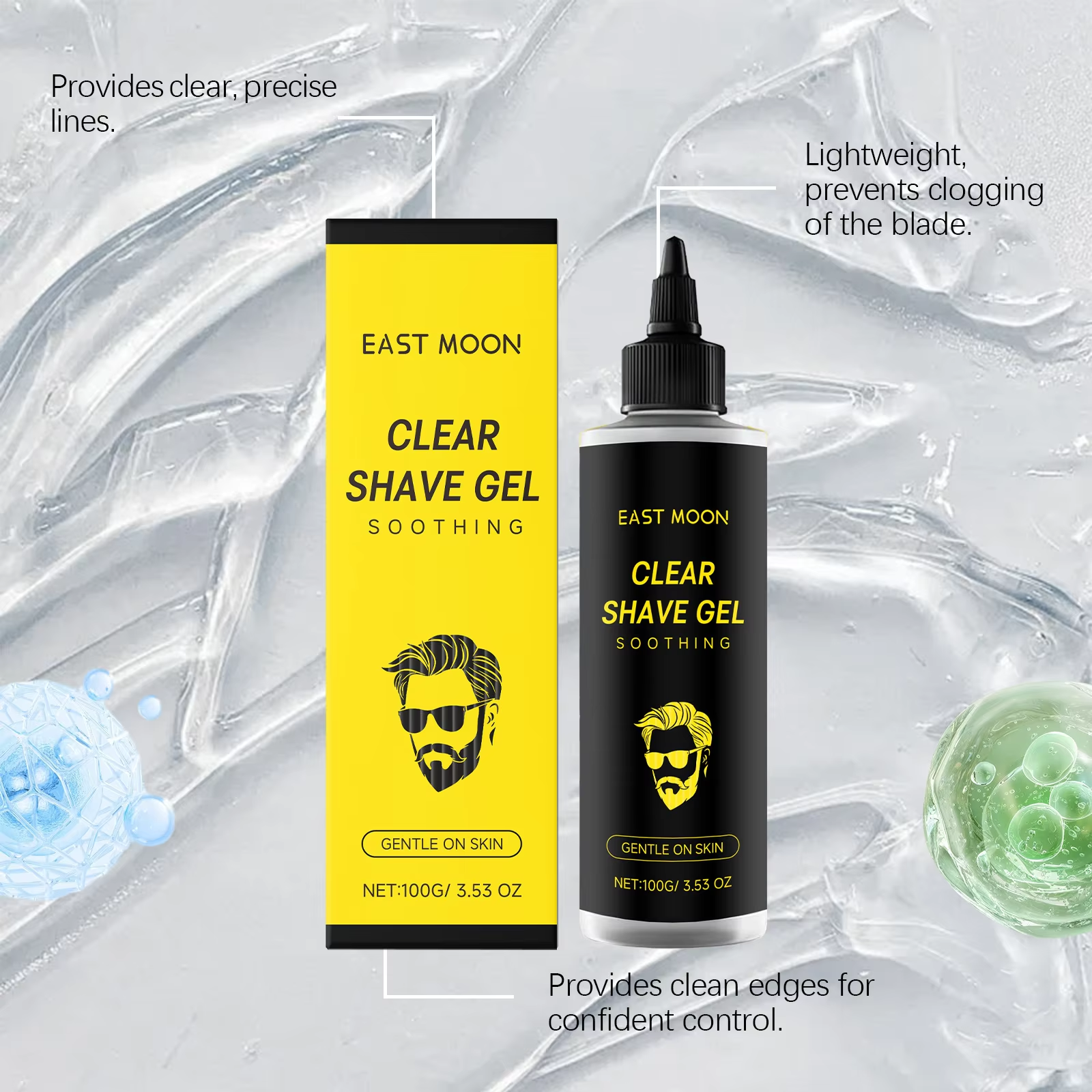 East Moon Man Shaving Care Gel - огляд і ціна Men'S Grooming Gel