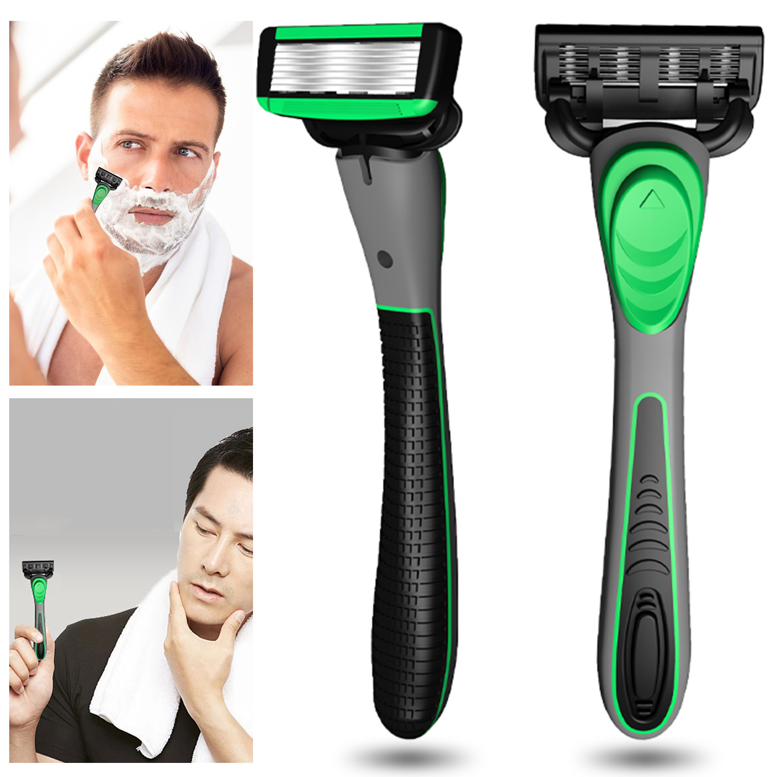 Men's 7-Layer Manual Razor Sha - огляд і ціна Men'S Grooming Gel