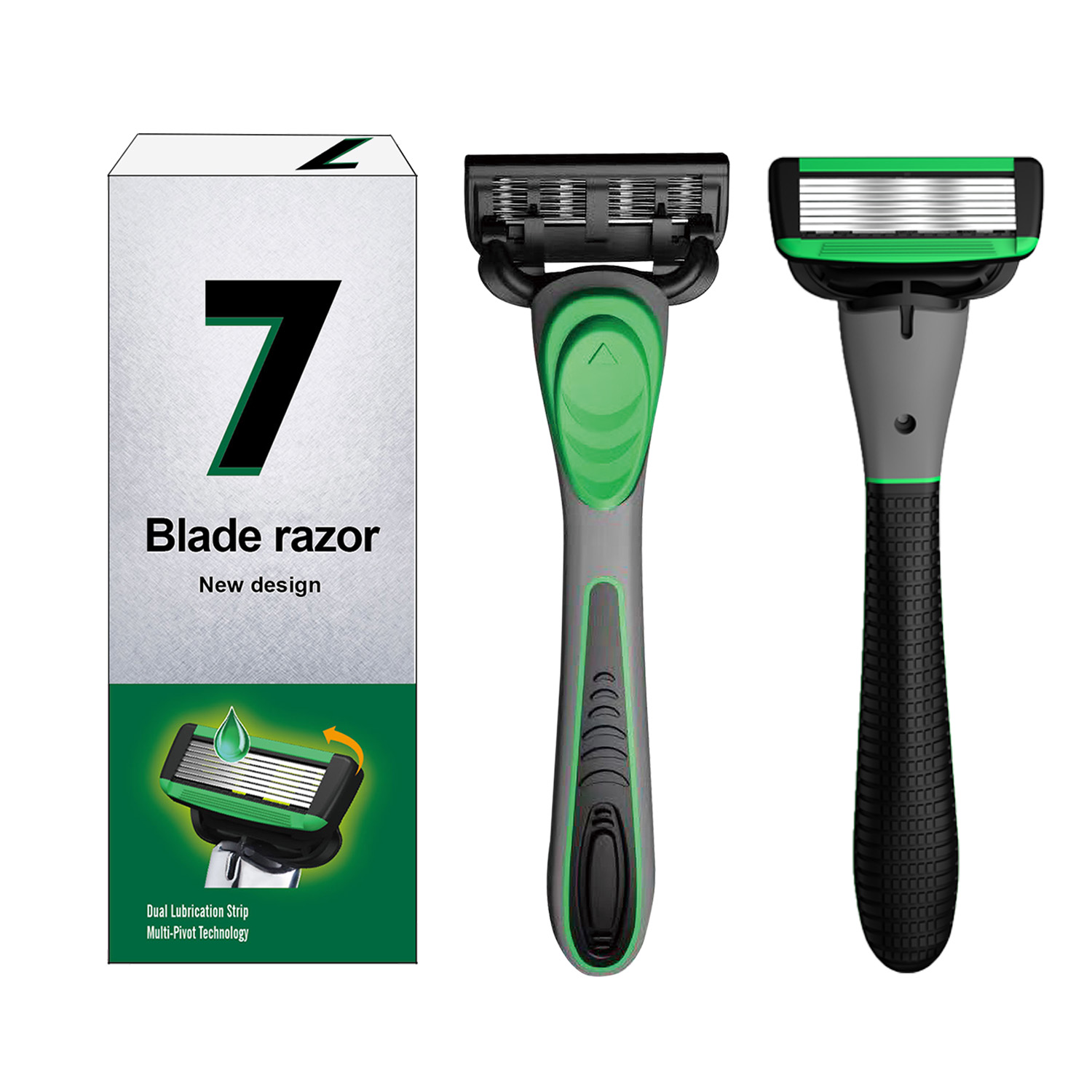 Men's 7-Layer Manual Razor Sha - огляд і ціна Men'S Grooming Gel