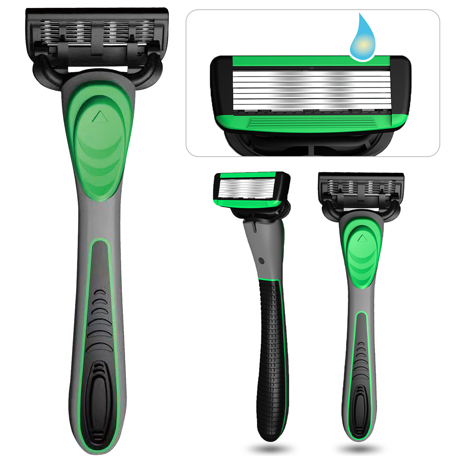 Men's 7-Layer Manual Razor Sha - огляд і ціна Men'S Grooming Gel