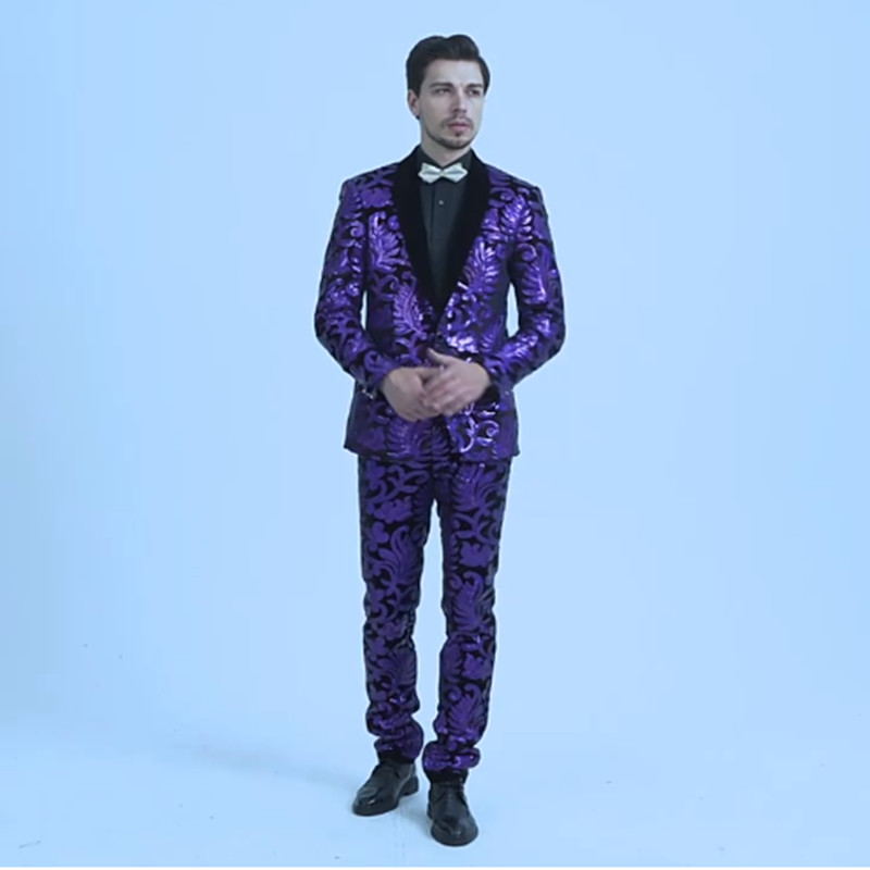 Fashion Men's Groom Wedding Su - огляд і ціна Men Grooming Outfit