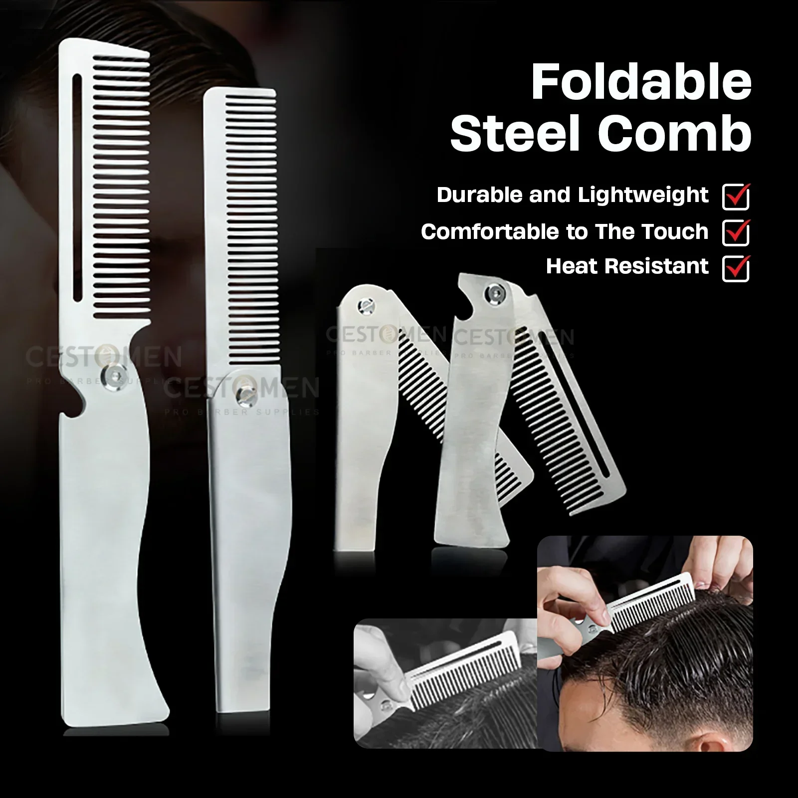 NEW Folding Stainless Steel Co - огляд і ціна Men'S Grooming Oil