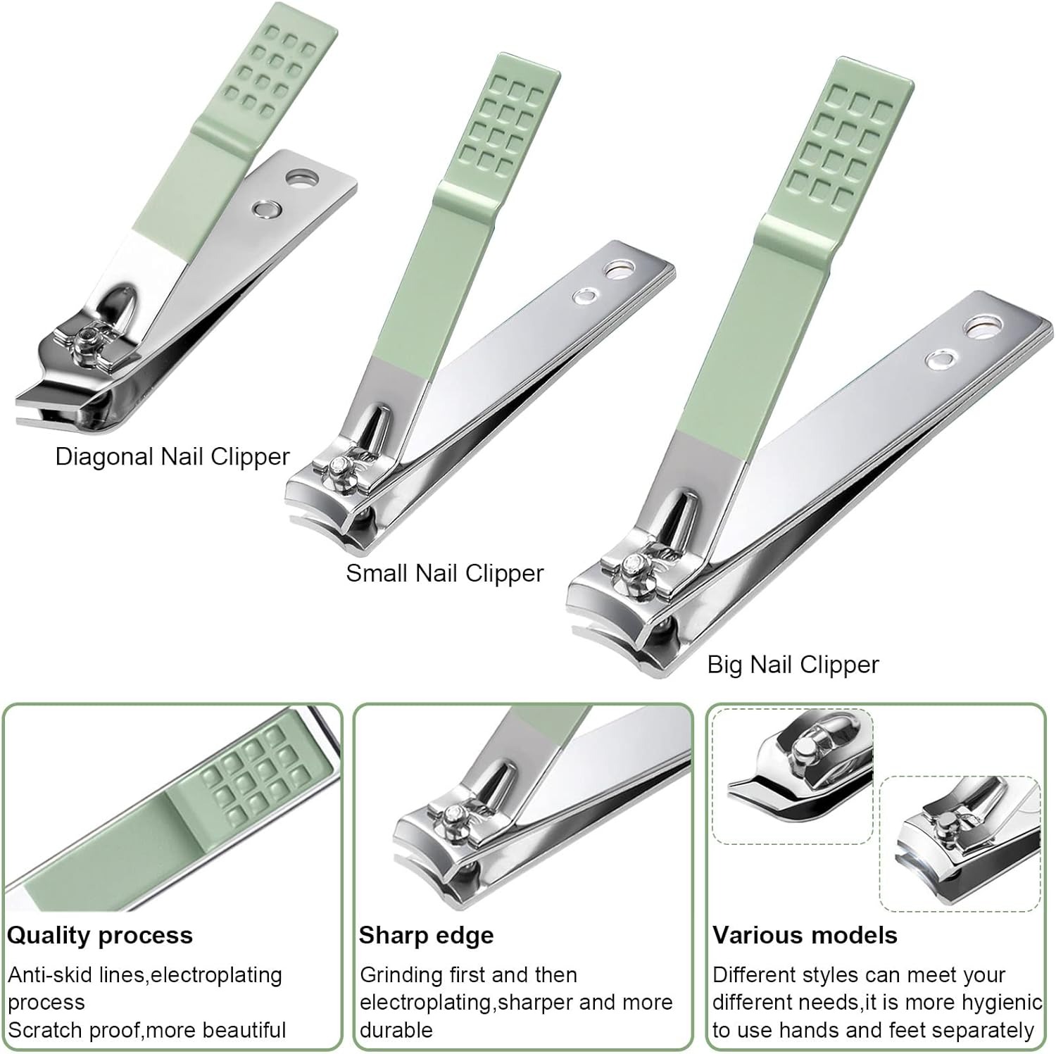 Manicure Set Nail Clippers set - огляд і ціна Mens Grooming Kit Luxury