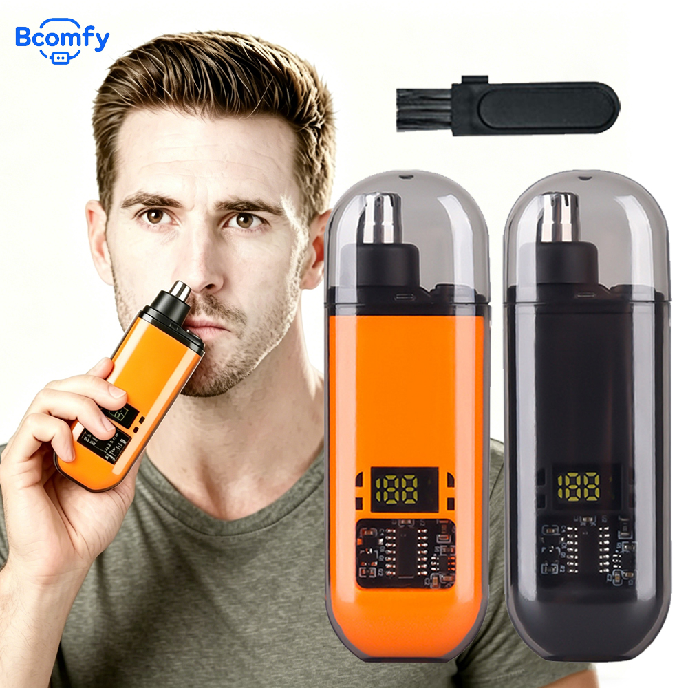 Nose and Ear Hair Trimmer USB  - огляд і ціна Men'S Grooming Scissors
