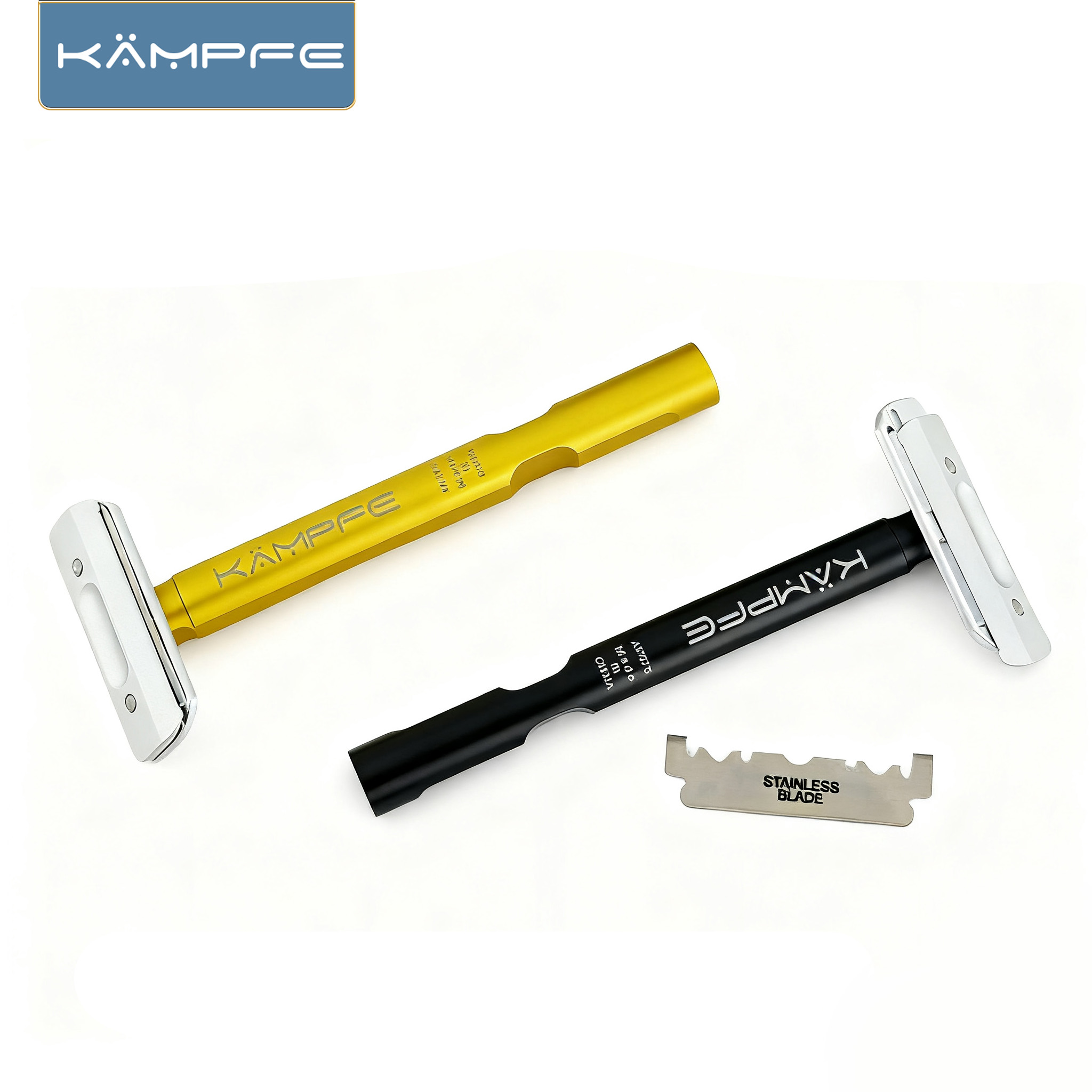 KAMPFE Aluminum CNC Carving Si - огляд і ціна Men'S Grooming Blade