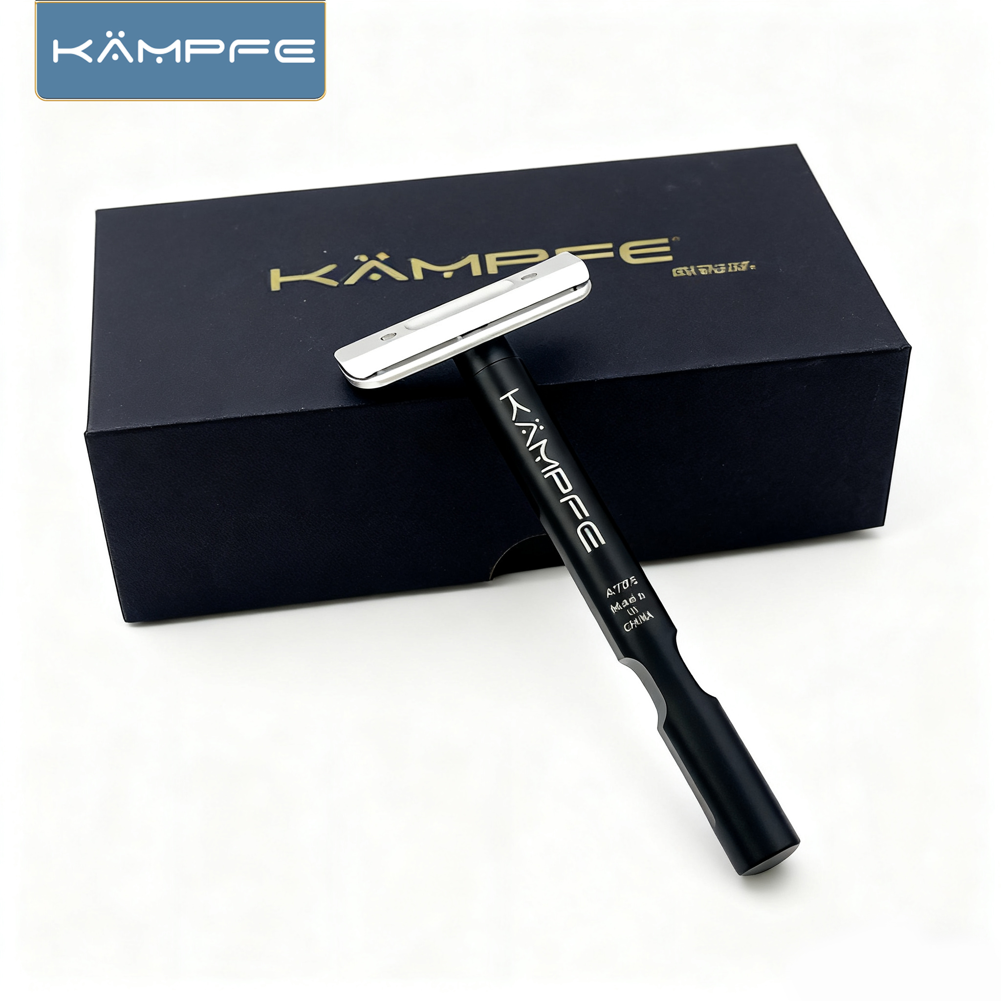 KAMPFE Aluminum CNC Carving Si - огляд і ціна Men'S Grooming Blade