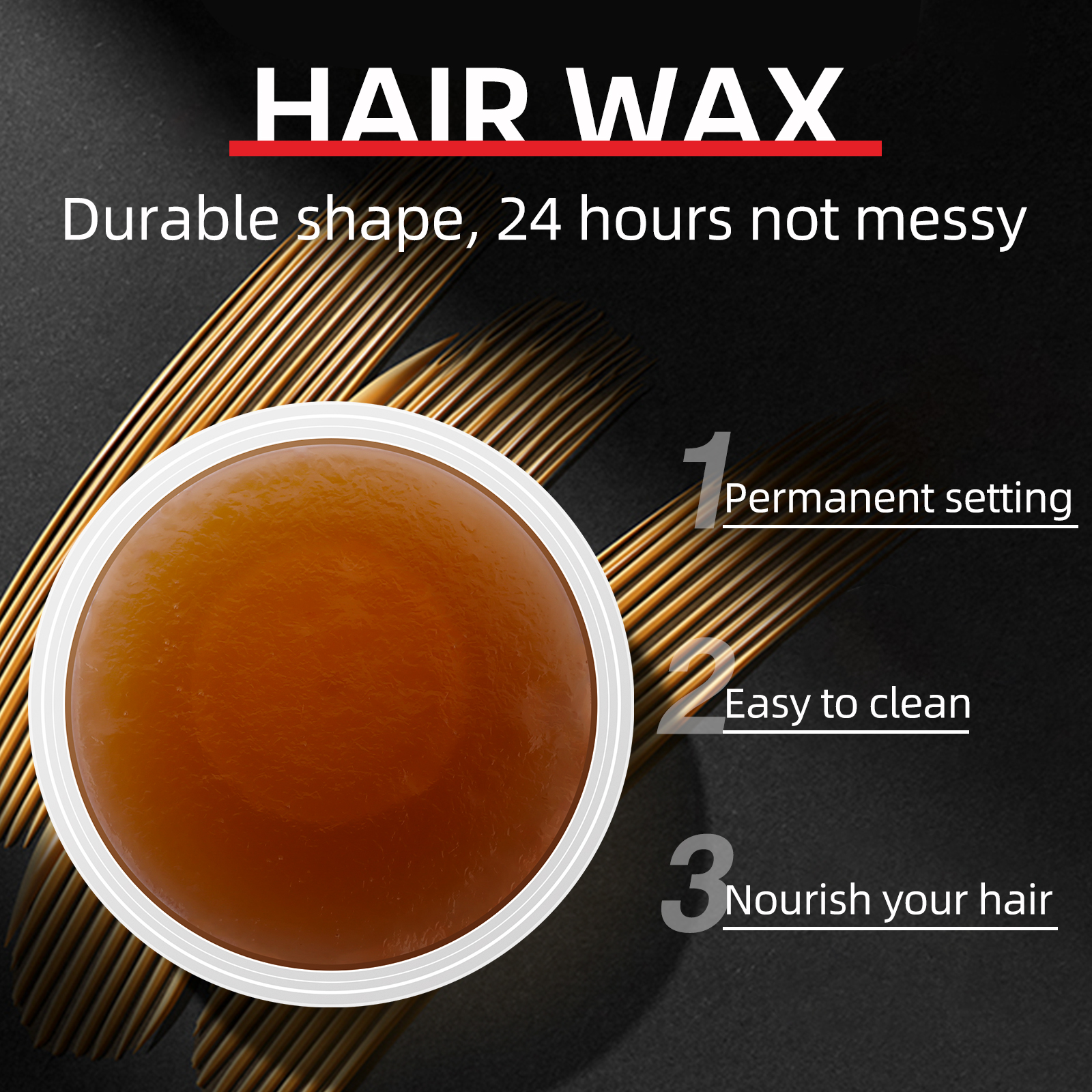 Professional Men Hair Wax Past - огляд і ціна Men'S Grooming Gel