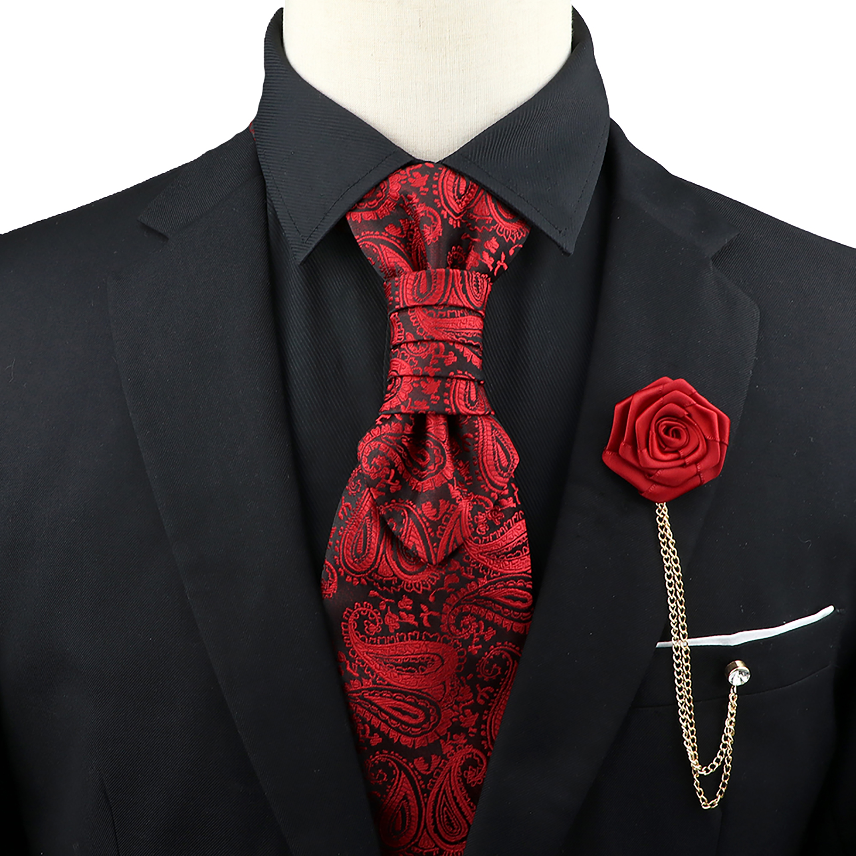 New Men's Premium Paisley Tie  - огляд і ціна Mens Grooming Kit Luxury