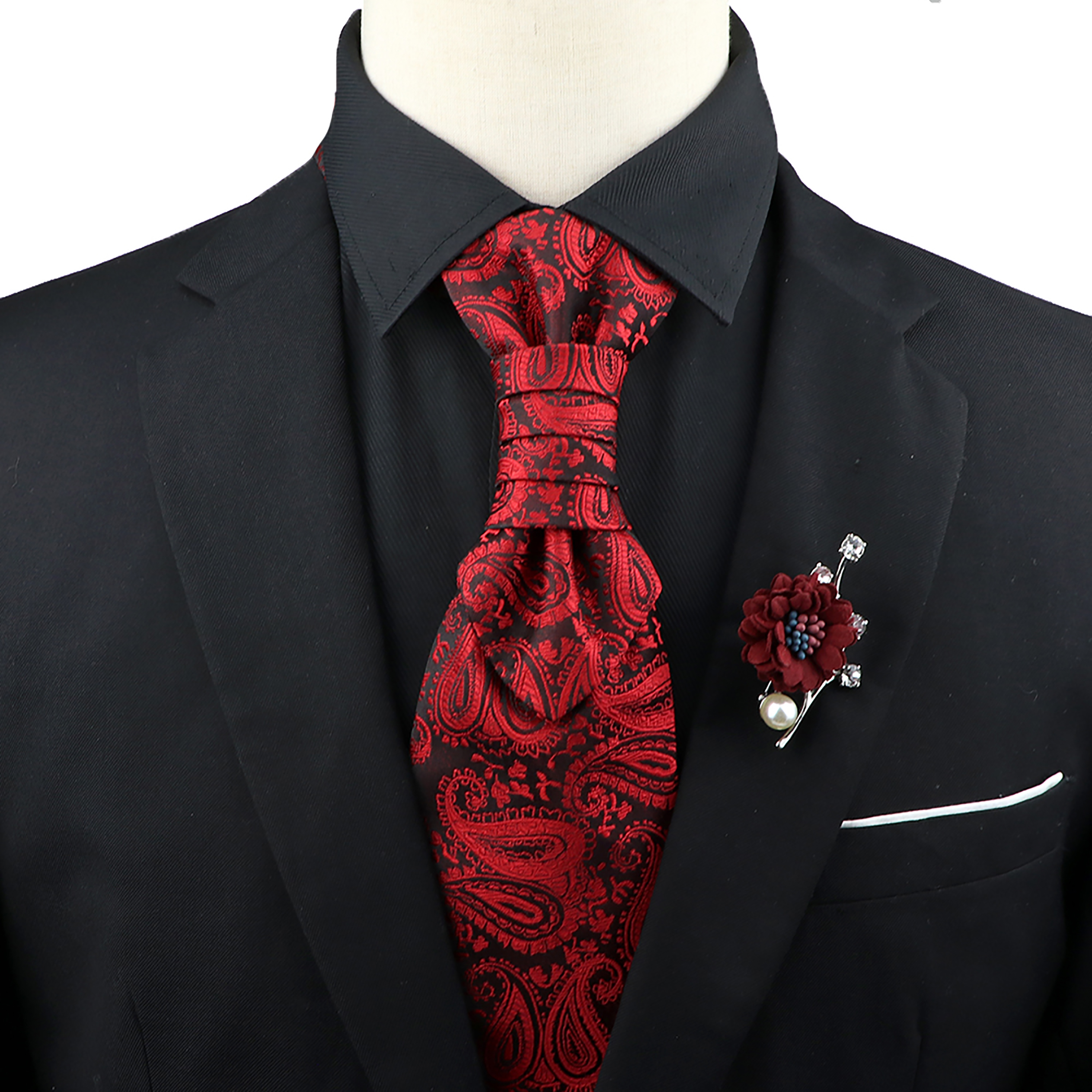 New Men's Premium Paisley Tie  - огляд і ціна Mens Grooming Kit Luxury