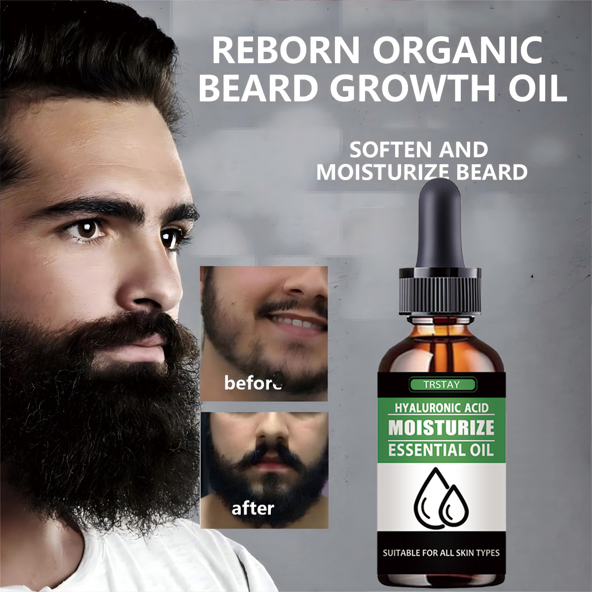 100%Natural Accelerate Facial  - огляд і ціна Men'S Grooming Oil