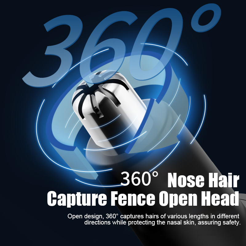 Electric Nose Hair Trimmer Usb - огляд і ціна Men'S Grooming Scissors