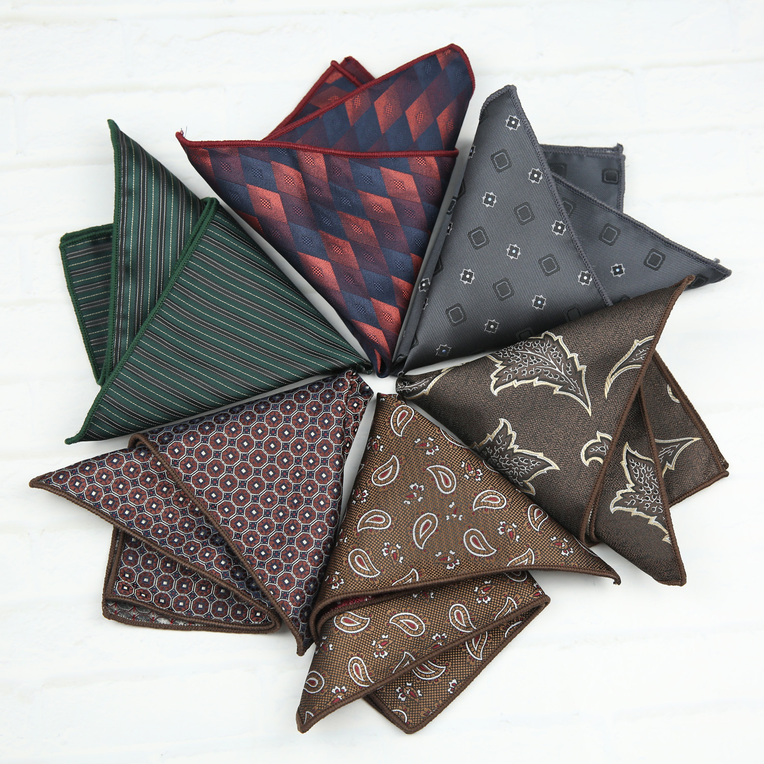 New 23cm Mens Pocket Square Fa - огляд і ціна Men'S Grooming For Wedding