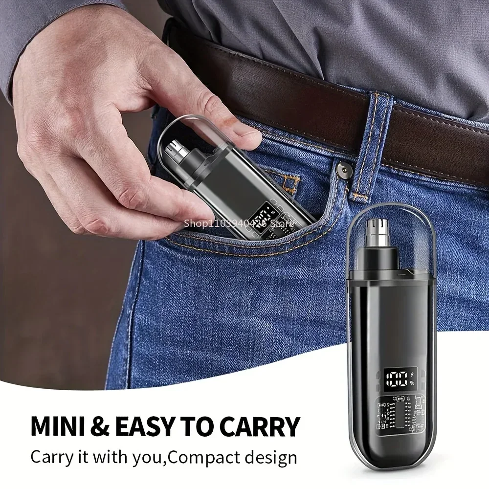 Nose Ear Hair Trimmer for Men  - огляд і ціна Men'S Grooming Scissors