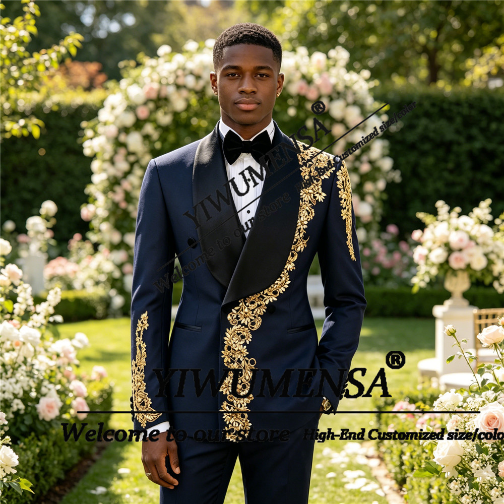 Glitter Rhinestone Beaded Suit - огляд і ціна Men Grooming Outfit