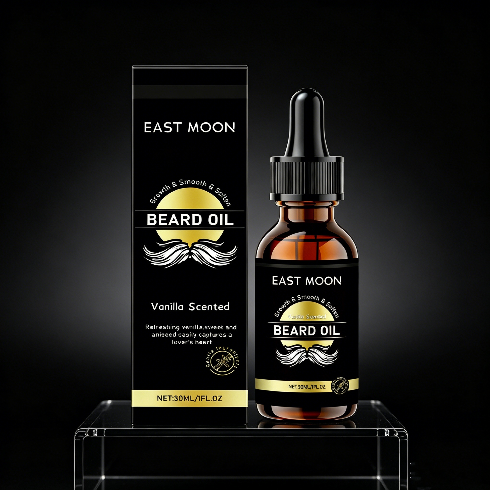 East Moon Argan Oil Men Beard  - огляд і ціна Men'S Grooming Oil