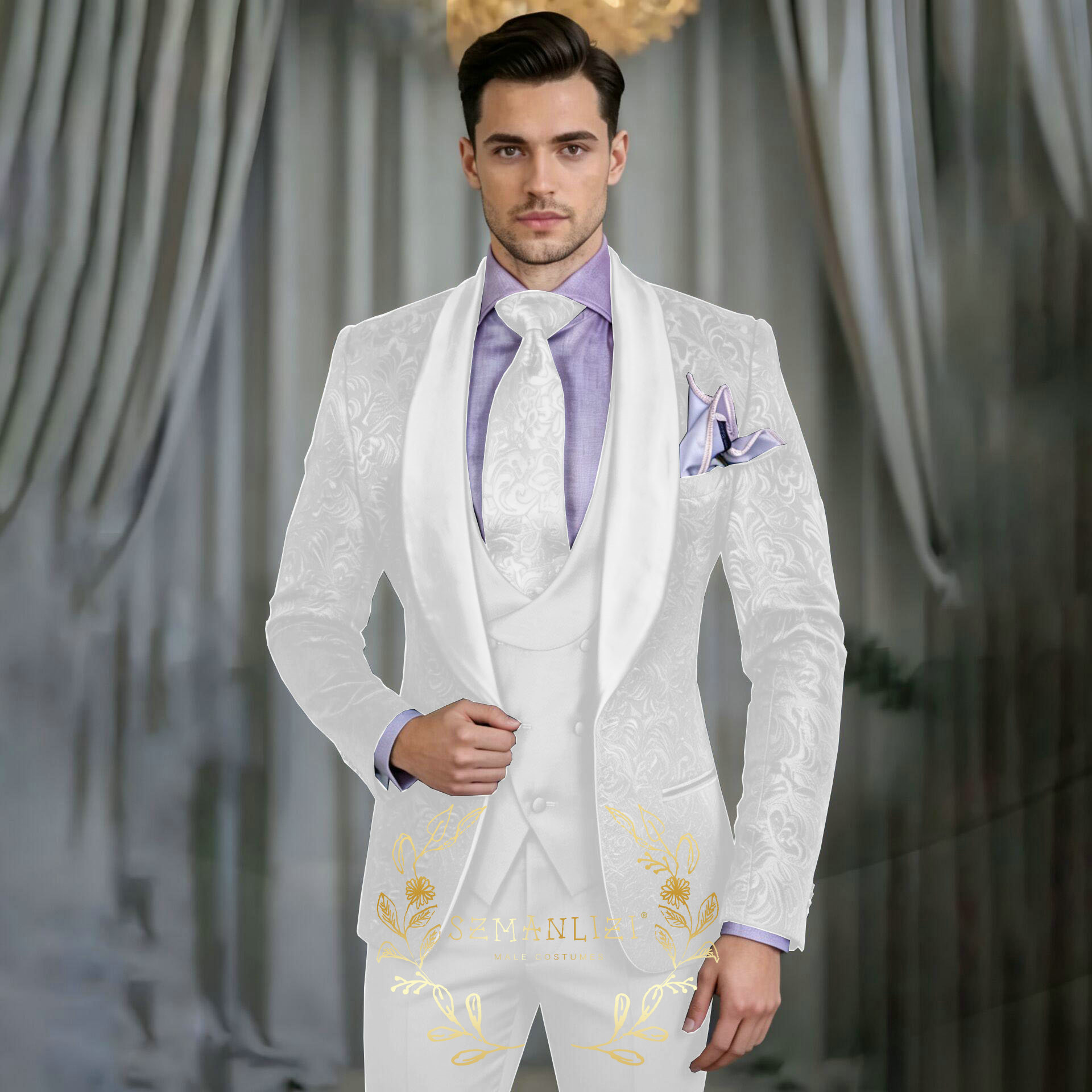 2026 Men Suit Sets Formal Banq - огляд і ціна Men'S Grooming Oil