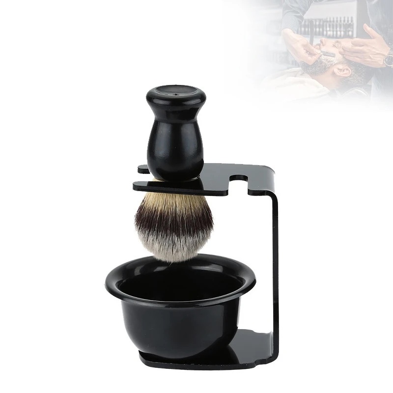 Shaving Brush and Bowl with Ac - огляд і ціна Men'S Grooming Brush