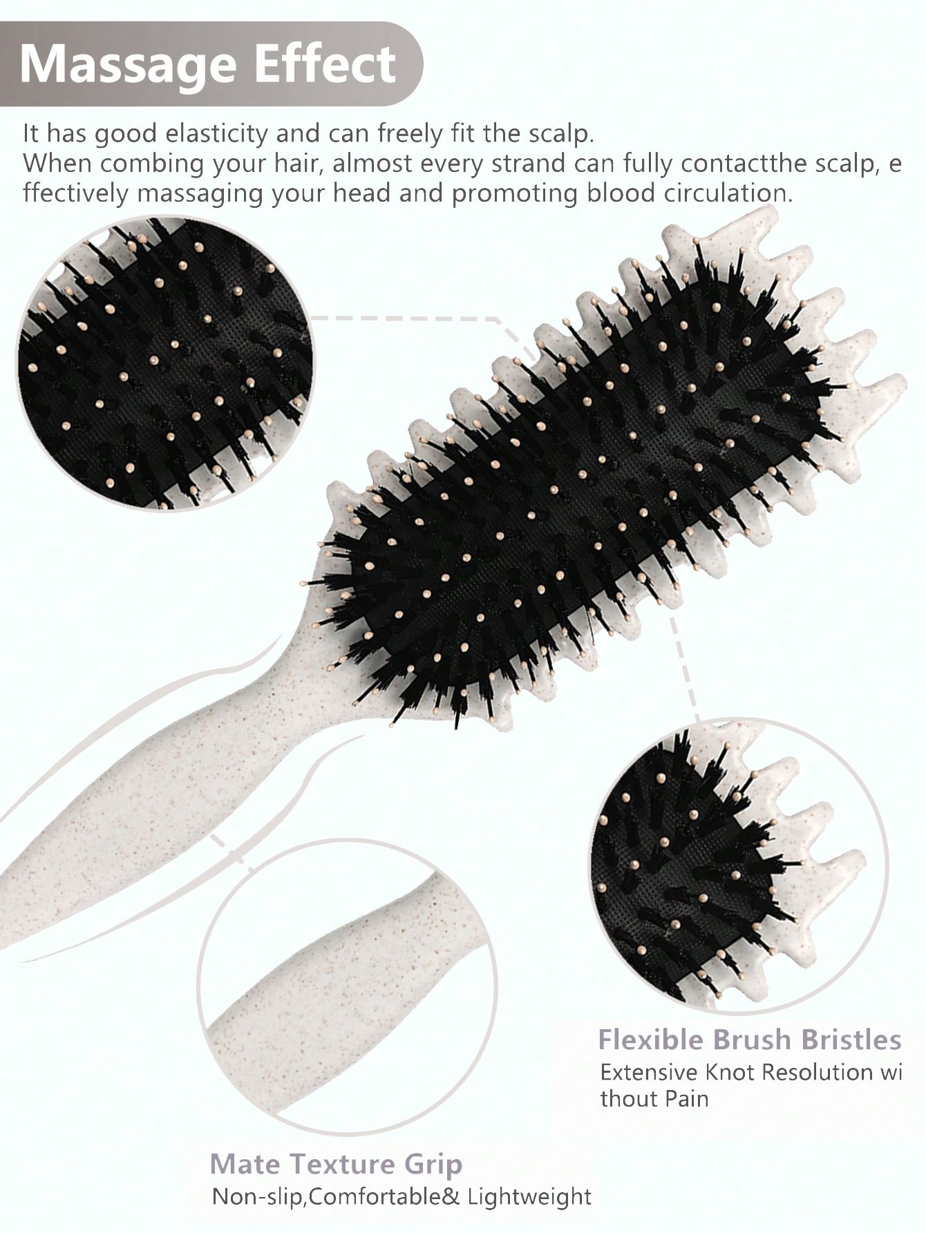 2035hairbrushes Curling Hair B - огляд і ціна Men'S Grooming Brush