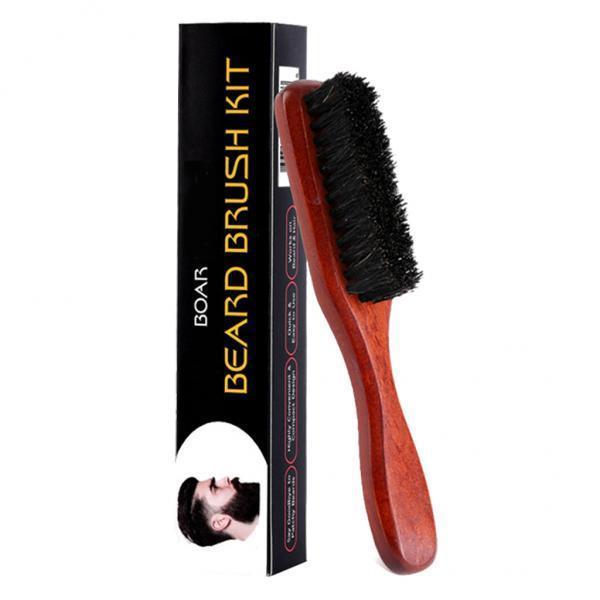 Beard Brush for Men Wooden Bri - огляд і ціна Men'S Grooming Brush