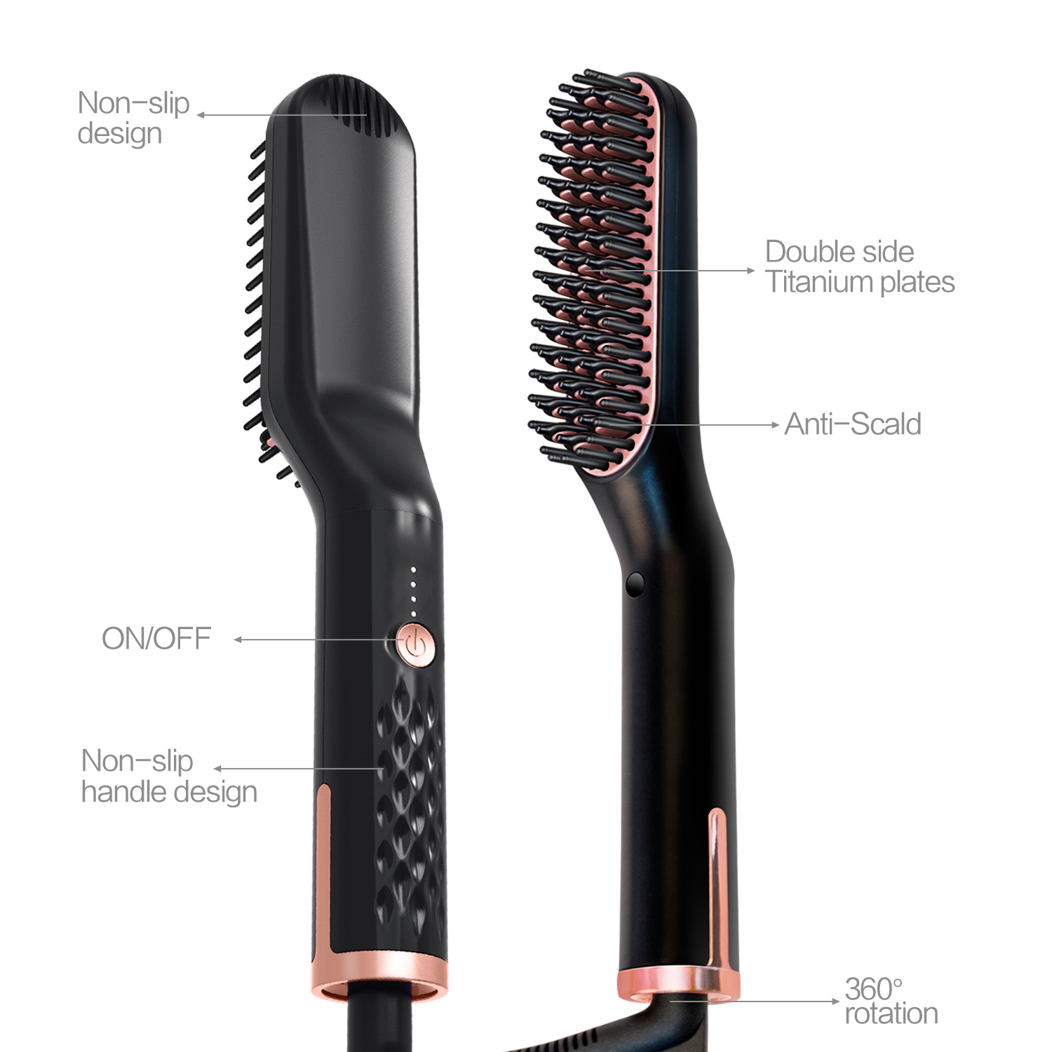 Multifunctional Hair Comb Brus - огляд і ціна Men'S Grooming Brush