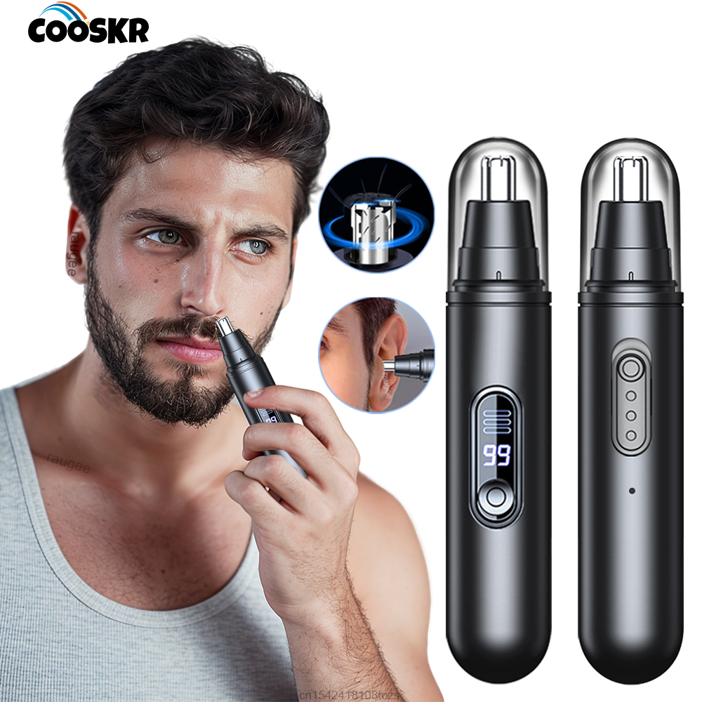 Mini Nose Hair Trimmer Recharg - огляд і ціна Men'S Grooming Scissors