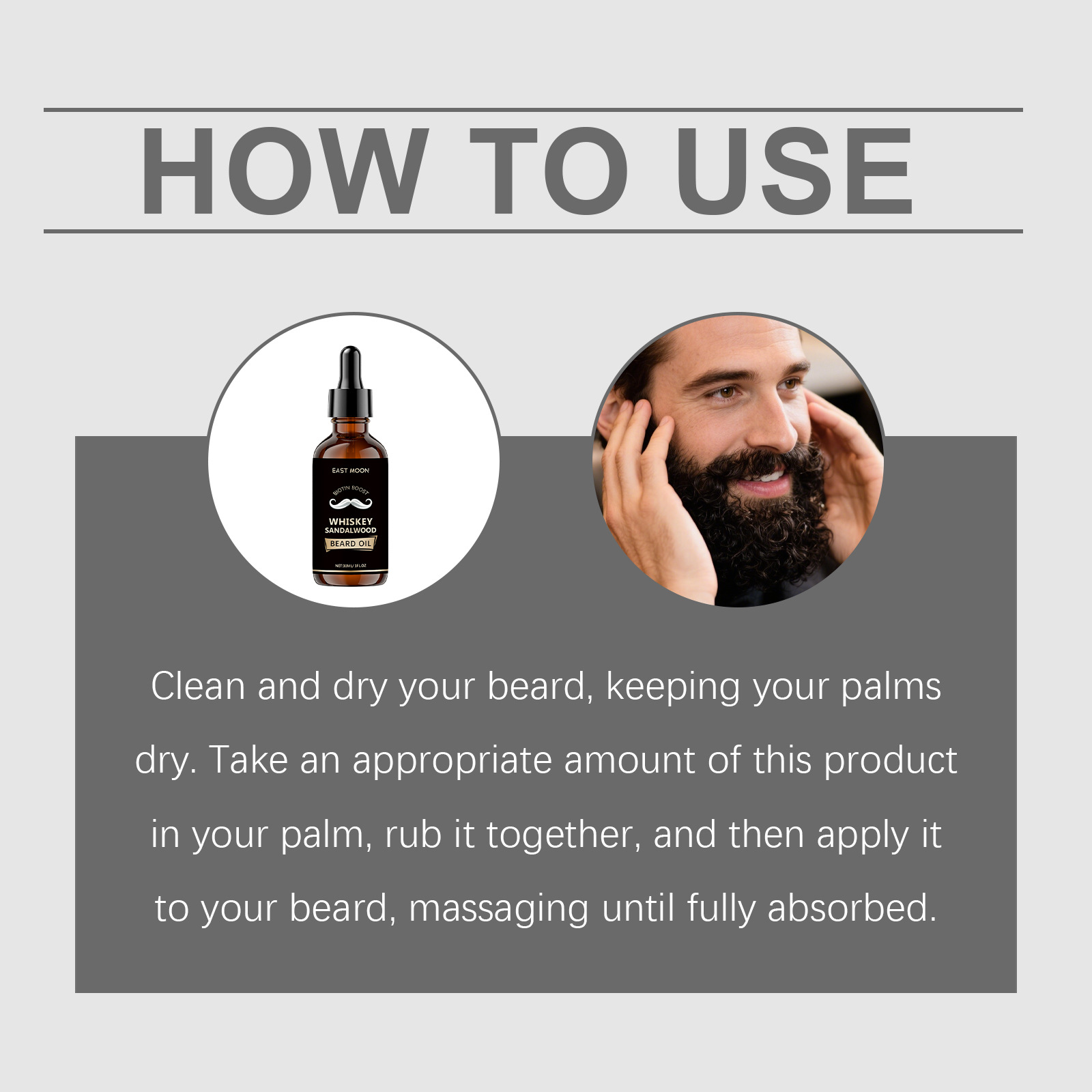 East Moon Rosemary Beard Care  - огляд і ціна Men'S Grooming Oil