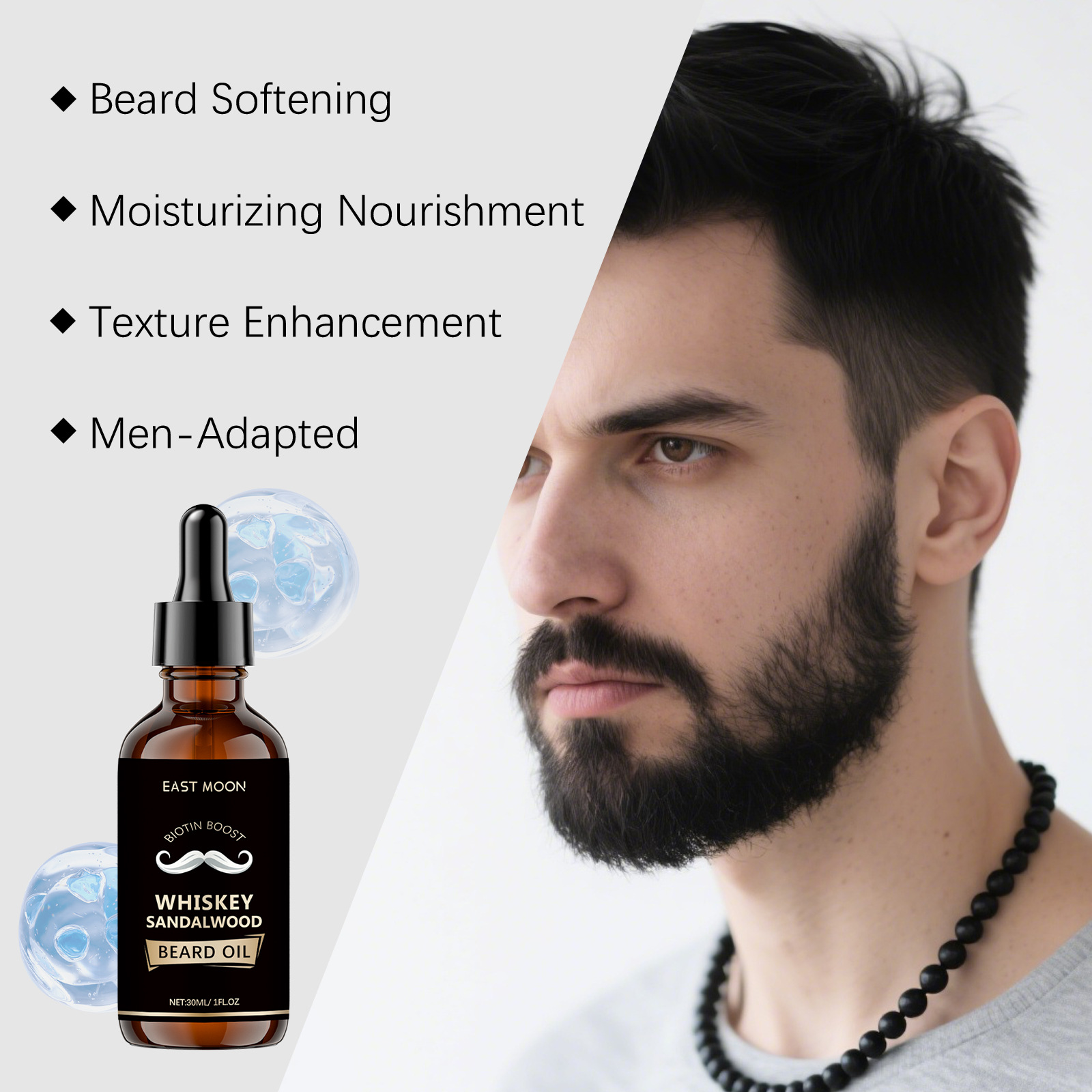 East Moon Rosemary Beard Care  - огляд і ціна Men'S Grooming Oil
