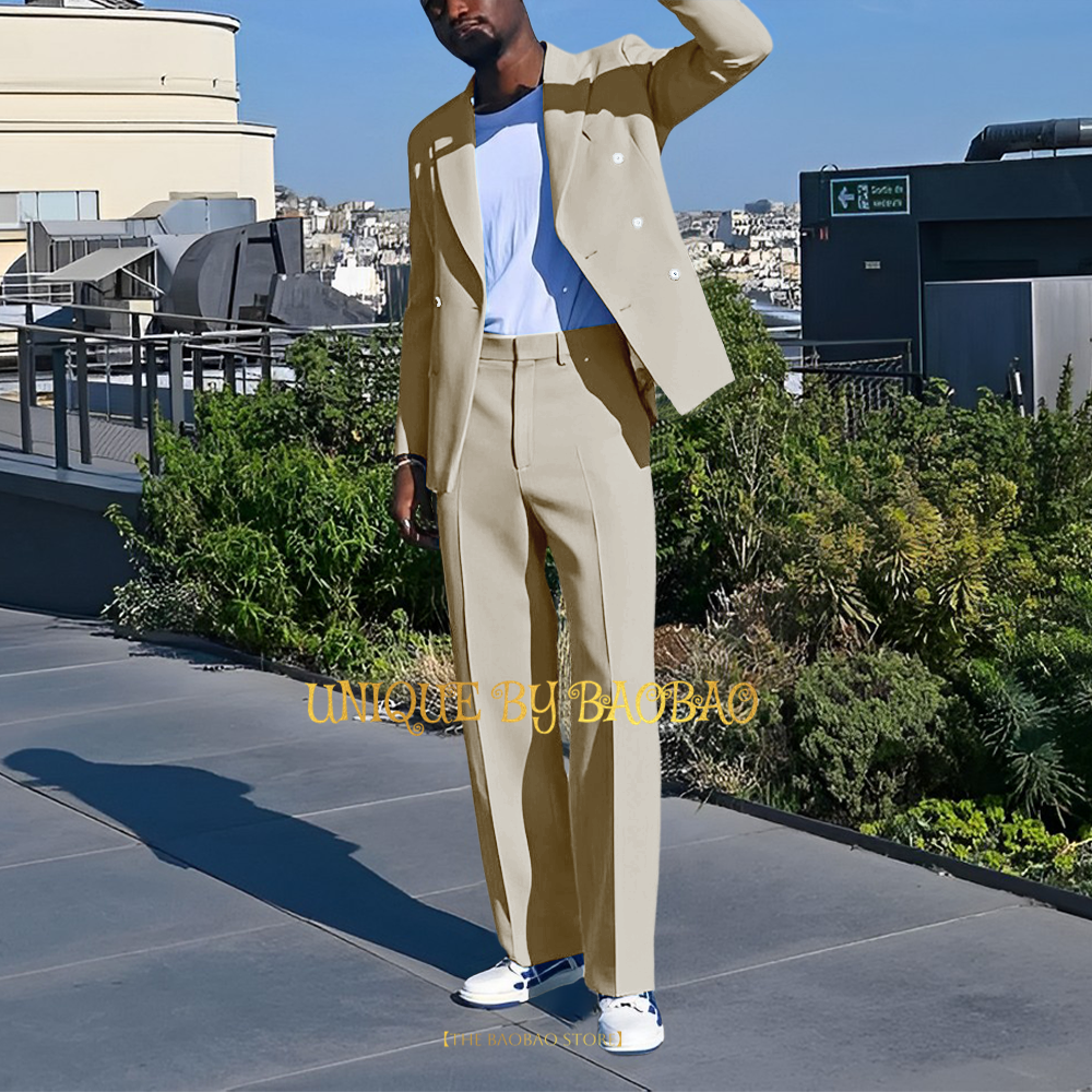 Lake Blue Men 2-piece Suit Dou - огляд і ціна Men Grooming Outfit