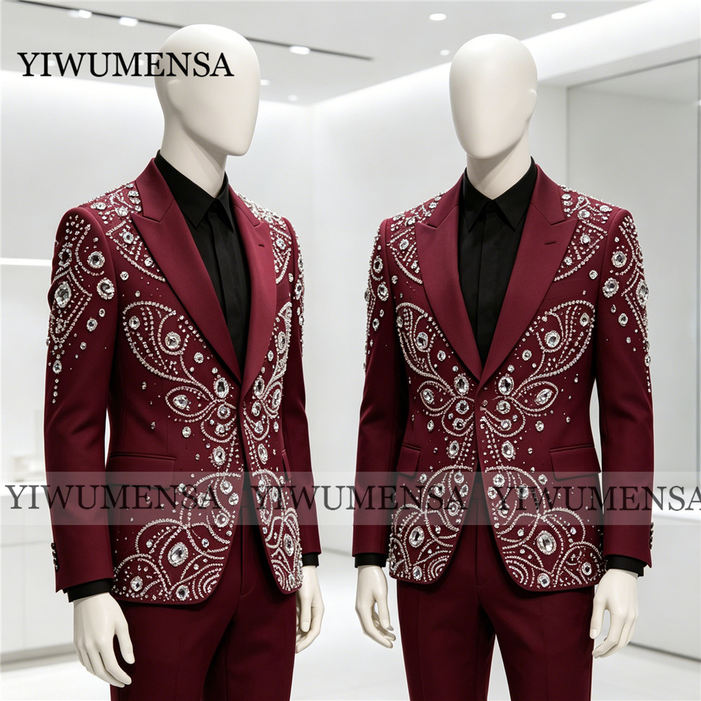 Exquisite Men's Suit For Weddi - огляд і ціна Men Grooming Outfit