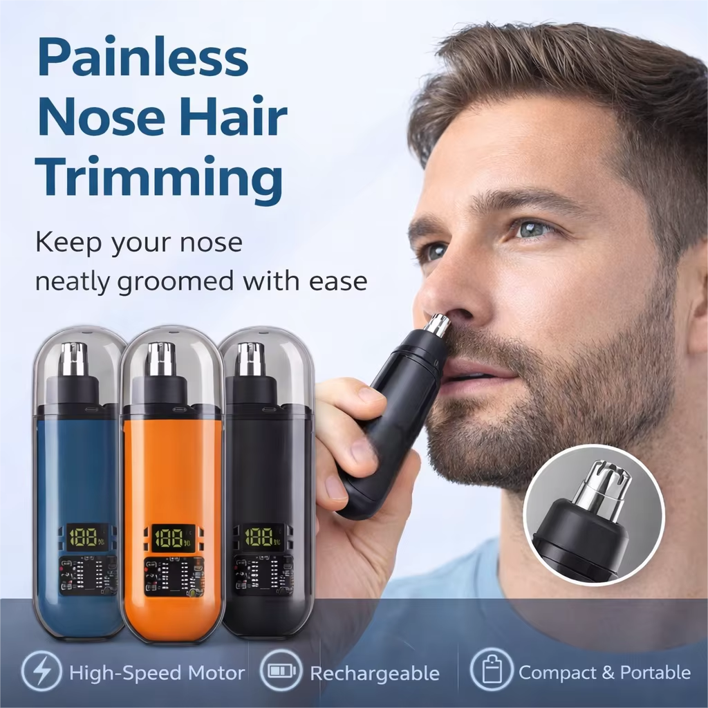 Electric Nose Hair Trimmer Cli - огляд і ціна Men'S Grooming Scissors