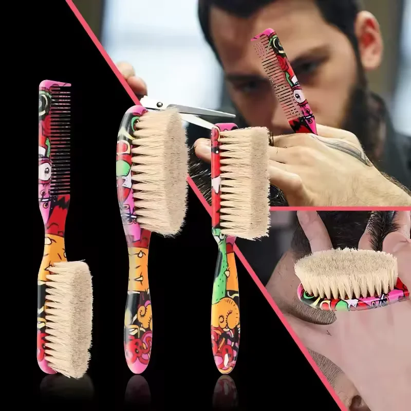 2 in1 Barber Brush for Men, Ho - огляд і ціна Men'S Grooming Brush