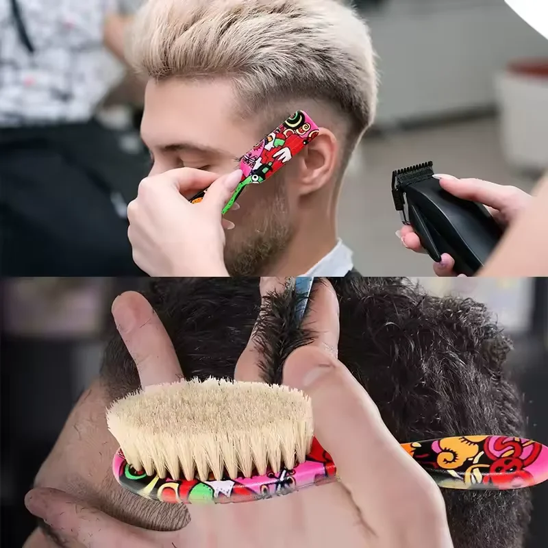 2 in1 Barber Brush for Men, Ho - огляд і ціна Men'S Grooming Brush