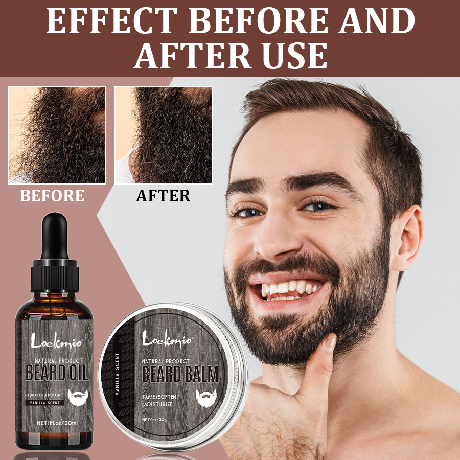 LOCKMIO 2pcs Natural Vanilla S - огляд і ціна Men'S Grooming Oil
