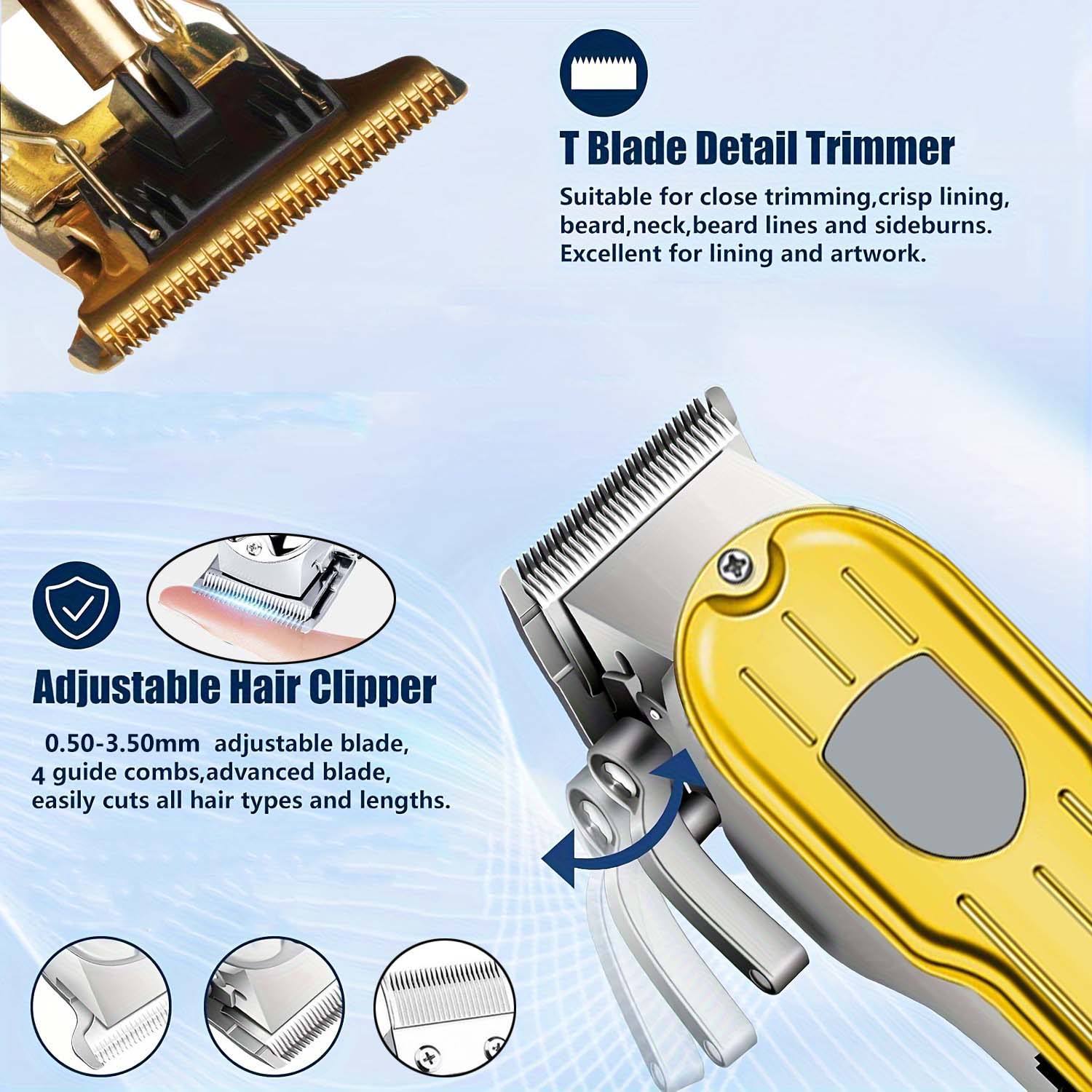 2 in 1 Electric Hair Clipper & - огляд і ціна Men'S Grooming Blade