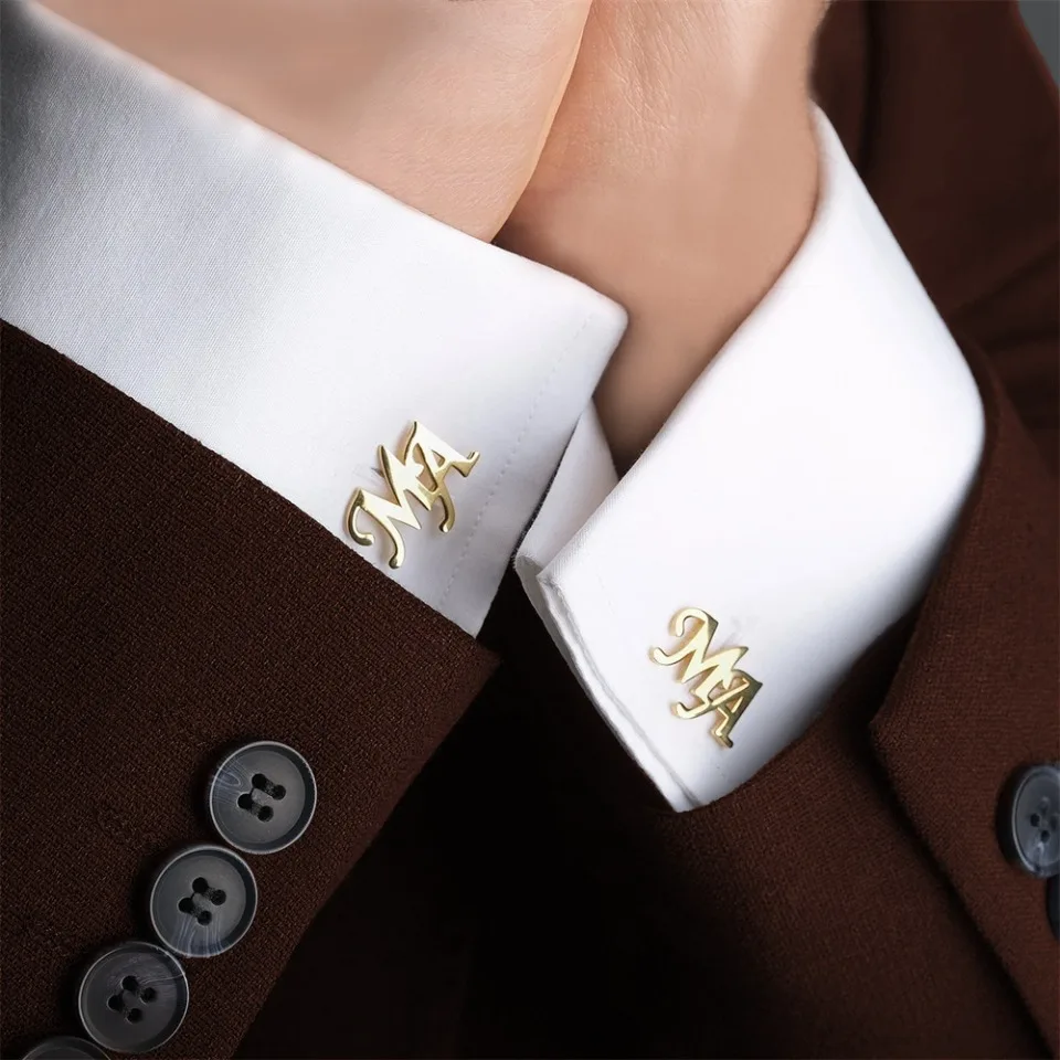 Customized Initial Letter Cuff - огляд і ціна Men'S Grooming For Wedding